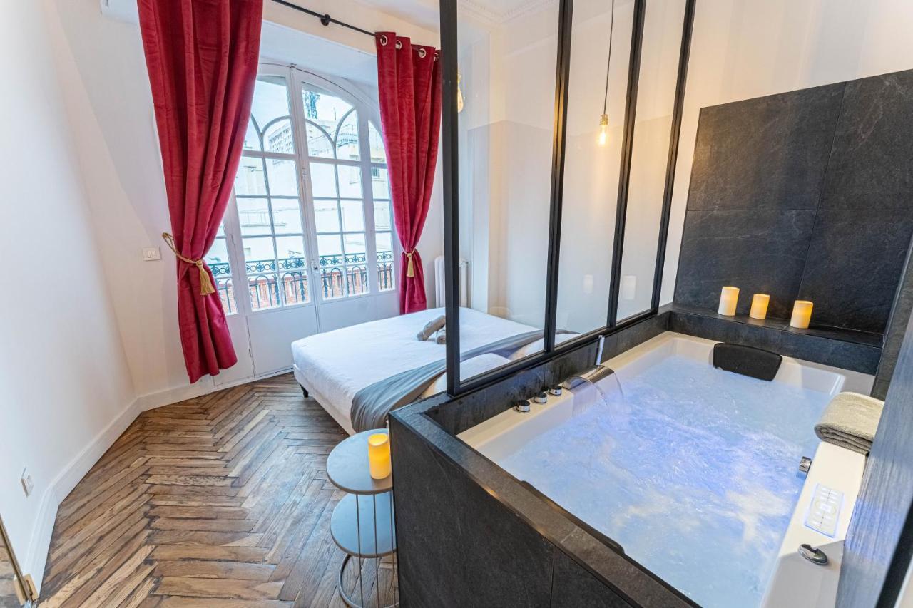 Jacuzzi-Nice Quartier Des Musiciens-Loft Exterior foto